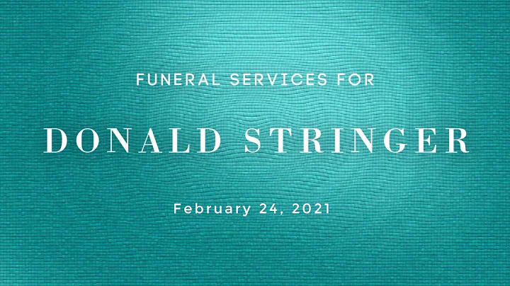 Funeral Services for Donald Stringer