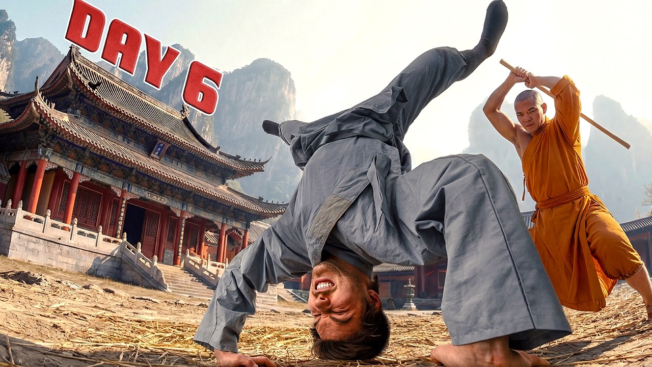 Selviydyin 7 päivää maailman kurinalaisimpien ihmisten kanssa! (Shaolin-soturimunkit)