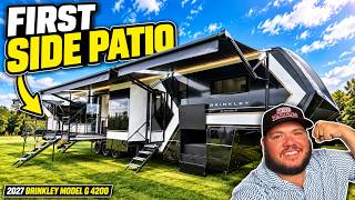 Brinkley FINALLY Built a SIDE PATIO RV! | NEW 2027 Brinkley Model G 4200