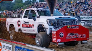 INSANITY! Truck Pulling 2026! SUPER STOCK Diesel Trucks! Hillsboro Charity Tractor Pull!