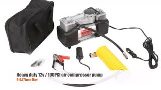 Cheap Ebay Air Compressor 12v