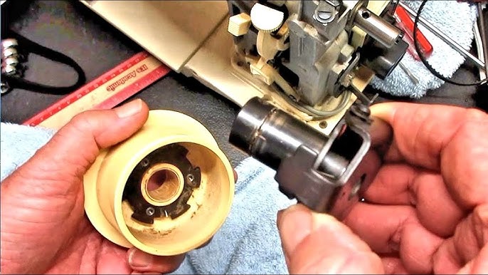 How to Change the Internal Motor Belt on a Vintage Singer Sewing Machine 