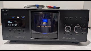 Sony 400 Disc CD/DVD Player (Model # DVP-CX985V) Testing/Ebay