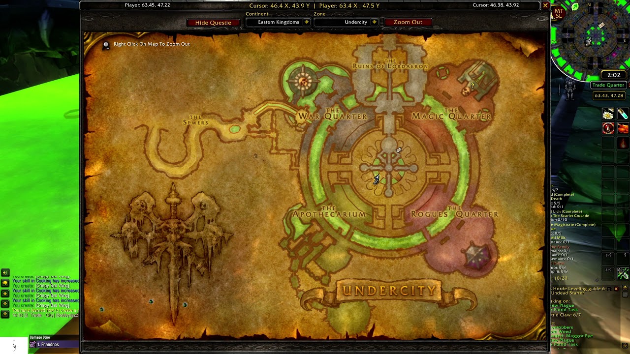 Let's Play WoW Classic - PvP-RP Forsaken Warlock - OPTIONAL professions - Part 3.5