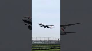 British Airways Ba75 Boeing 787-10 G-Zbla Take Off Heathrow Lhr To Los