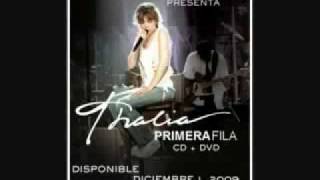 Video thumbnail of "thalia pienso en ti live primera fila"