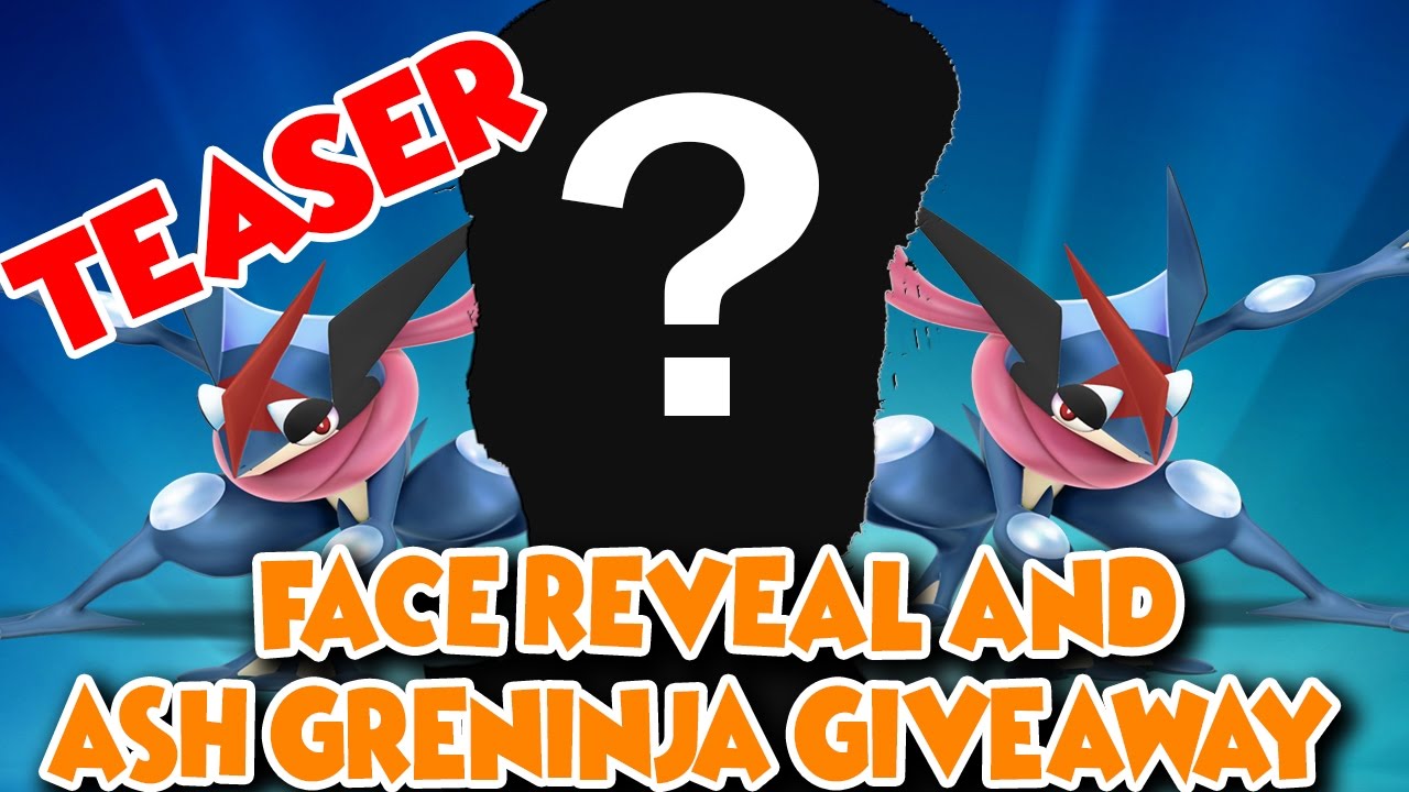 Face Reveal 100 Ash Greninja Giveaway Teaser Roblox Brick Bronze Youtube - roblox tanqr face reveal