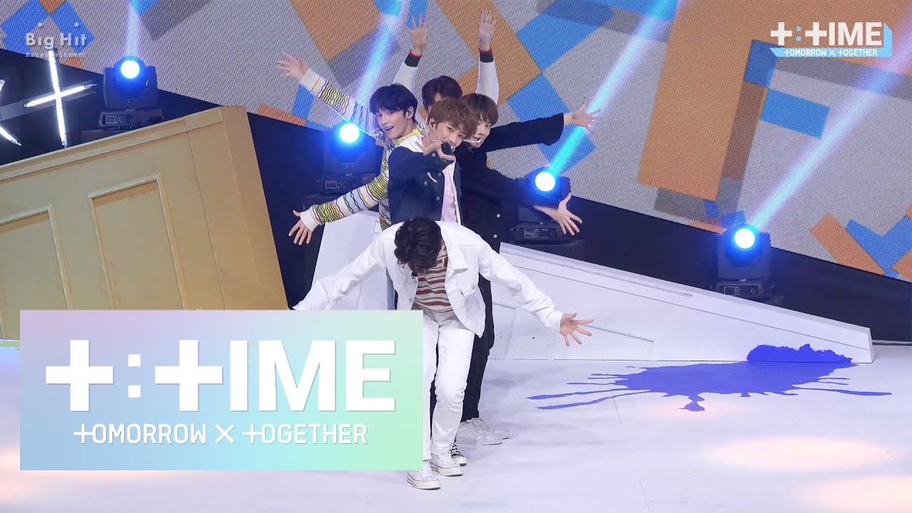 [T:TIME] ‘어느날 머리에서 뿔이 자랐다 (CROWN)’ stage @Debut Show - TXT (투모로우바이투게더)