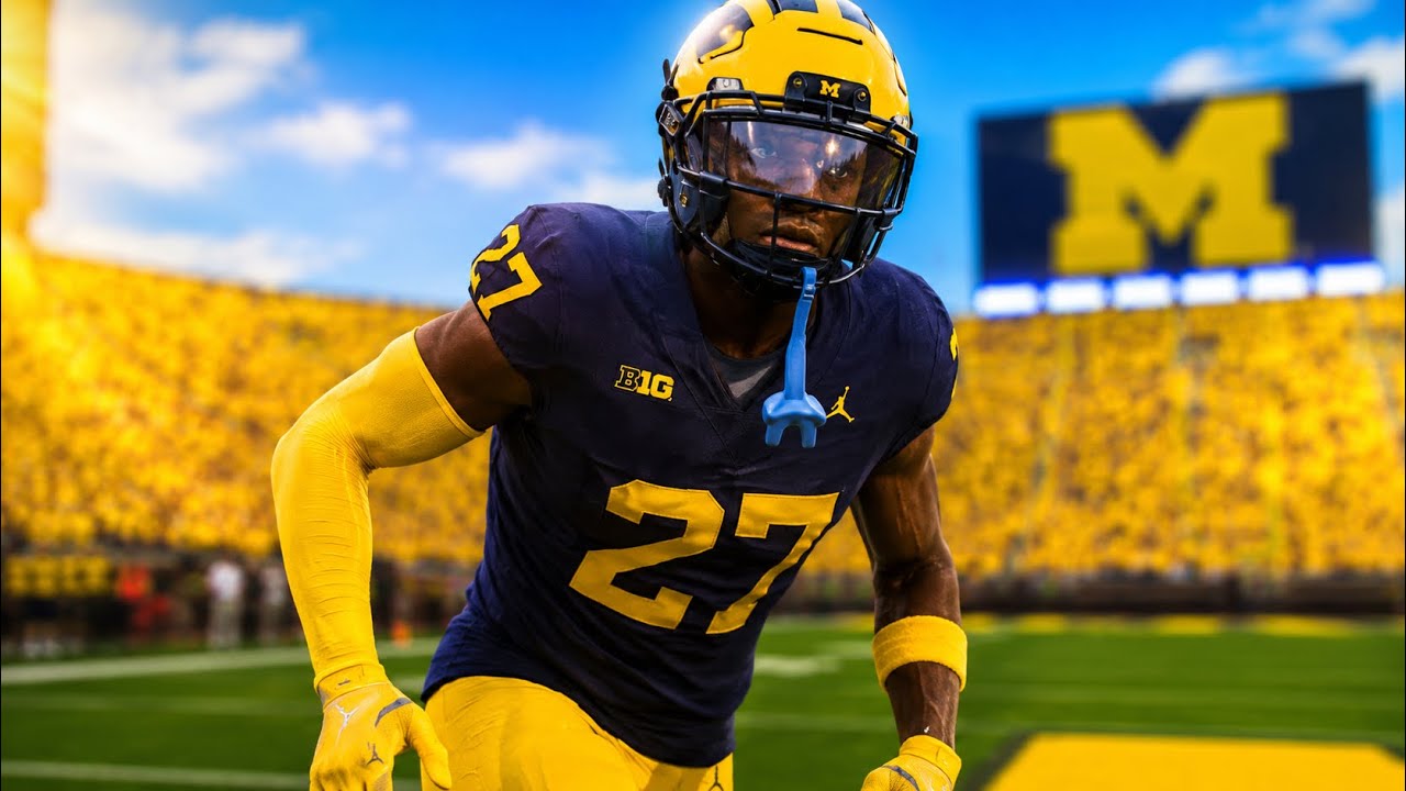 Redoing My Football Career at Michigan… (Road To Glory Episode 2)