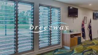 Alspec Dualair Secondary Glazed Louvre Component System - Thuringowa Rsl Club