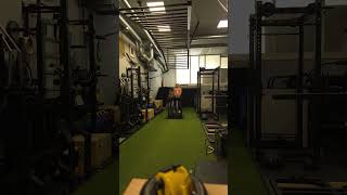 60 sets EMOM x 110 kg sled pull push #metcon #emom