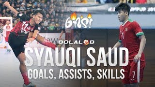 Flank Maut! Syauqi Saud Lubis Goals, Assists, and Skills! 🔥