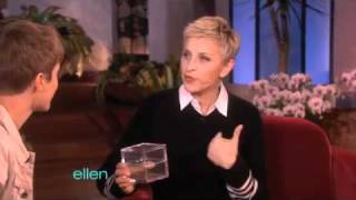 Justin Biebers  Birthday Gift For Ellen 23 Feb 2011 Part 2