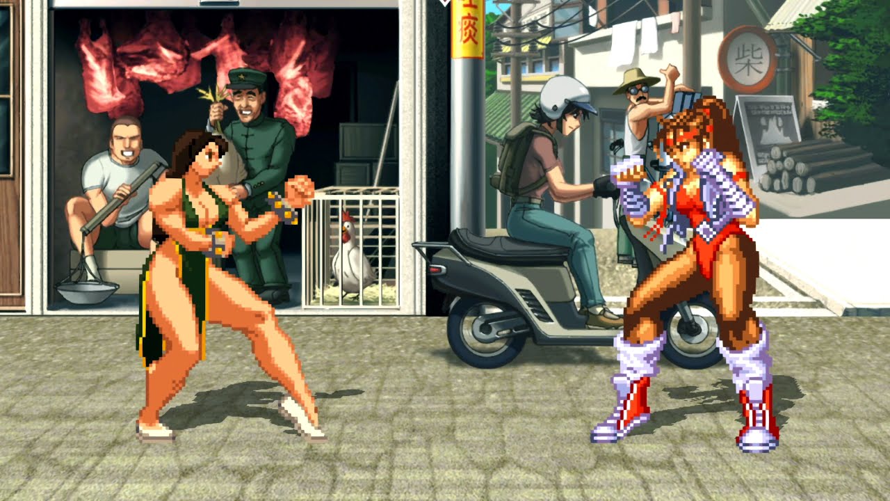 Tia Langray Vs Chun Li: The Ultimate Battle!