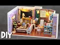 [4K] Monica&#39;s Apartment -Fifijoy || DIY Miniature Dollhouse Kit - Relaxing Satisfying Video