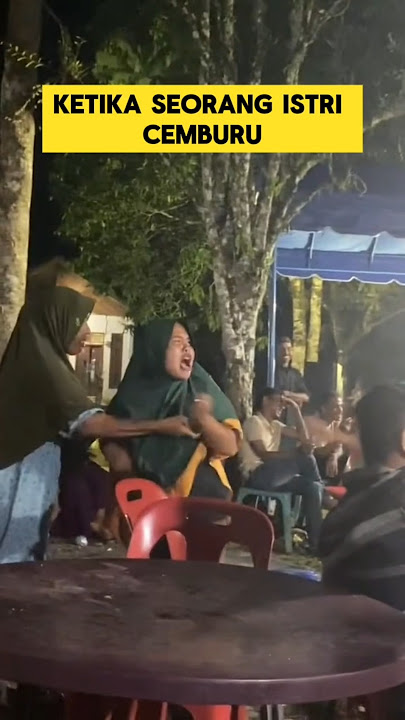 momen lucu ketika istri cemburu ketika suami joget di panggung ‼️‼️ #ngakak #lucu #istri #cemburu