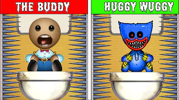 Kick The Buddy vs Huggy Wuggy Solo WC | Poppy Playtime Part 5