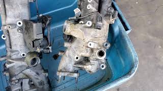 coolant leak from intake manifold on Sprinter van