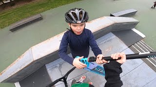 TRASHING Kids Scooter Then Surprising Him With A NEW ONE!