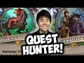 HOUNDMASTER SHAW IS AMAZING IN QUEST HUNTER | THE WITCHWOOD | HEARTHSTONE | DISGUISED TOAST