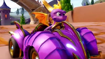 Crash Team Racing Nitro Fueled: SPYRO CIRCUIT GAMEPLAY