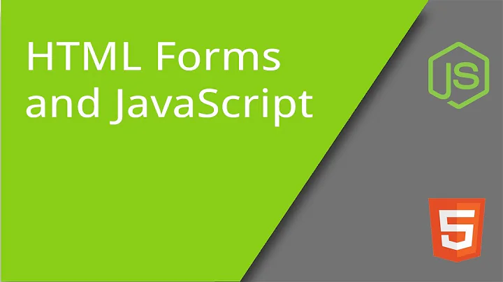 HTML Forms and JavaScript