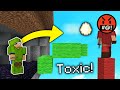 The TOXIC PLAYER Hiding Spot in Bedwars