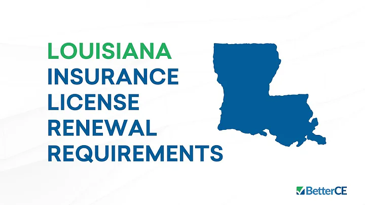 Louisiana Insurance License Renewal Requirements