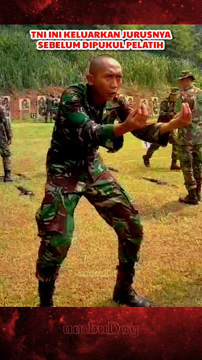 Siswa TNI ini keluarkan jurus anti nyeri sebelum jarinya diketok pelatih #tni #tniindonesia #bravo