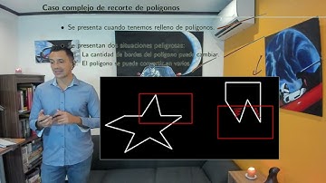 Gráficos por Computadora S5 16 Caso complejo del recorte de polígonos