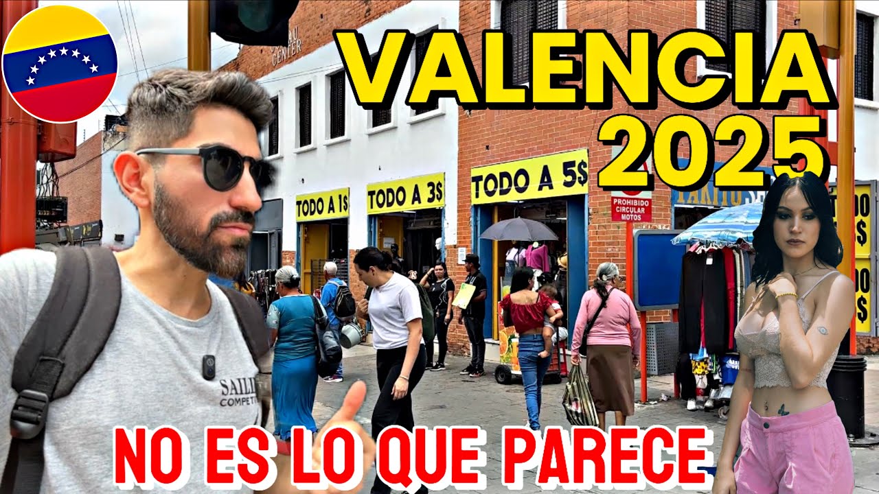 VENEZUELA REAL: VALENCIA en pleno 2025| NO me lo esperaba