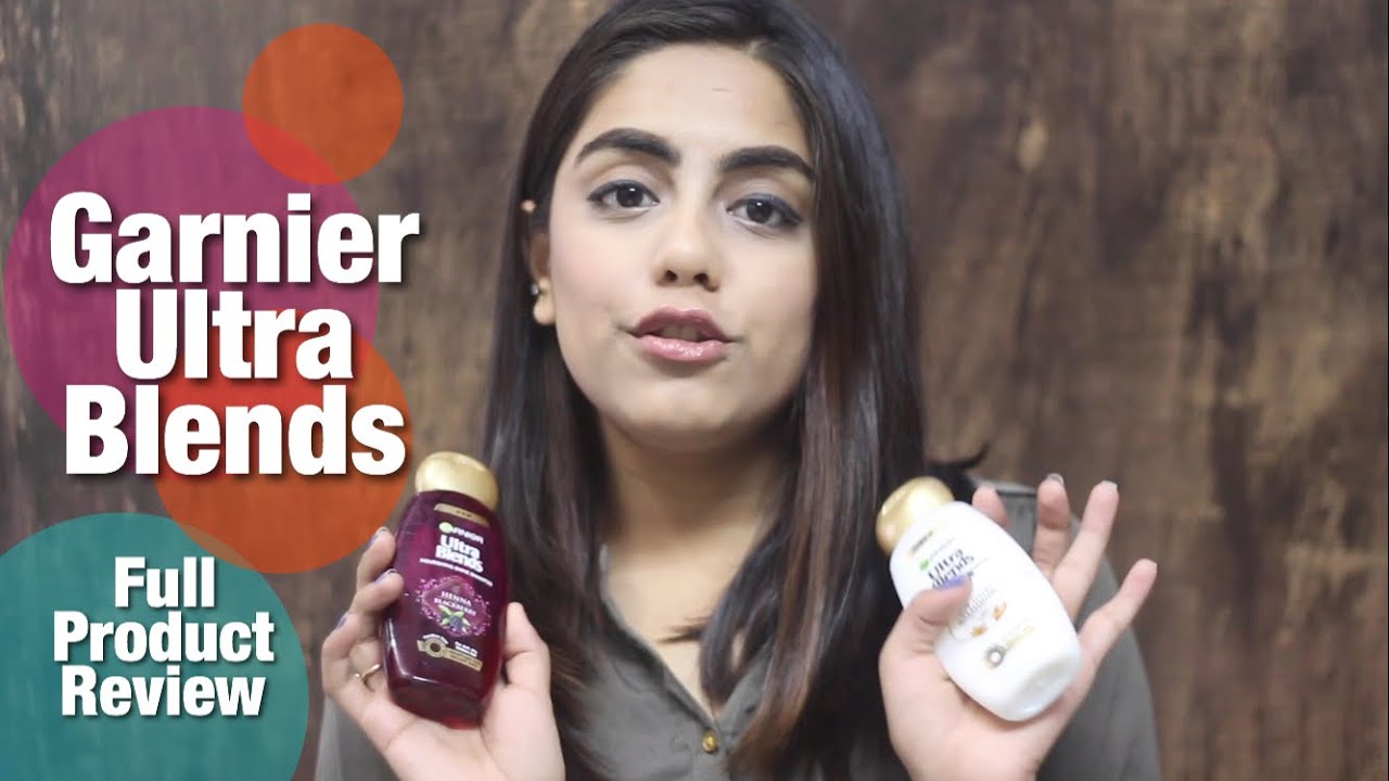 Garnier Ultra Blends Shampoos, Newly Launched, Full product review.