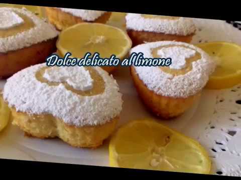 Dolce delicato al limone | Muffin al limone | Ricette dolci con Kammellia