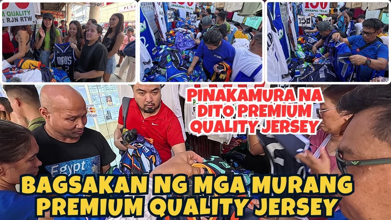 BAGSAKAN NG PINAKAMURANG PREMIUM QUALITY JESRSEY NASA CARRIEDO NA