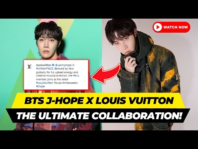 BTS Star J-Hope Signs on as Louis Vuitton House Ambassador – The