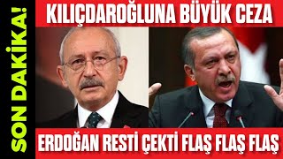 Mahkemeden Kılıçdaroğluna Büyük Ceza! Cumhurbaşkanı Erdoğan Şikayet Etmişti! #SONDAKİKA