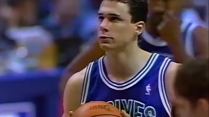 Tom Gugliotta Timberwolves 36pts 10rebs vs Warrior...
