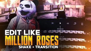 Edit Like Million Roses in Android & IOS | Shake Effect + Animated Bars + Pinch Transition |