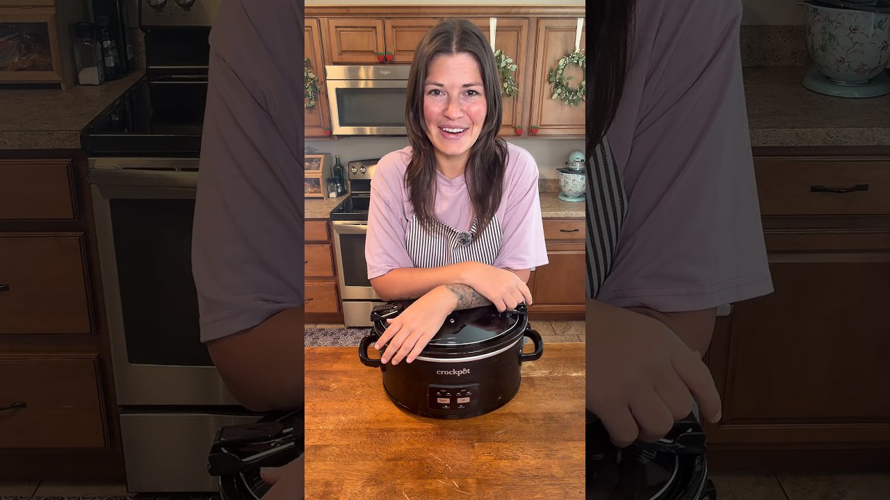 Chicken Enchilada Casserole #crockpot #fyp #viral #dinner #family #food #cooking #cookingvideo #easy