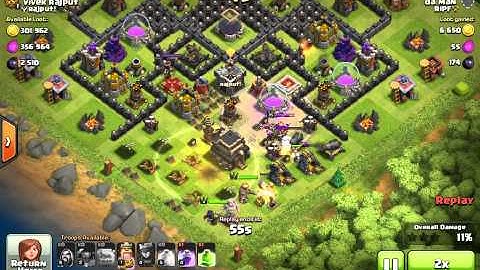 clash of clans, best trap base