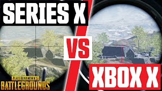 PUBG XBOX SERIES X VS XBOX ONE X (Graphics & performance comparison)