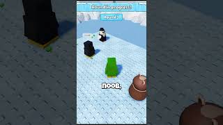 He targeted me in knockout #roblox #knockout #shorts