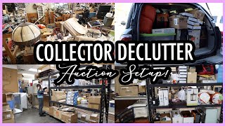 COLLECTOR CLEAR OUT AUCTION! | How we set up an auction!