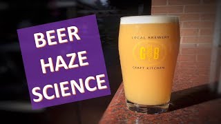 Hazy Beer SCIENCE -- What makes NEIPA so Hazy?