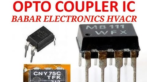 Opto coupler Testing. DSO.