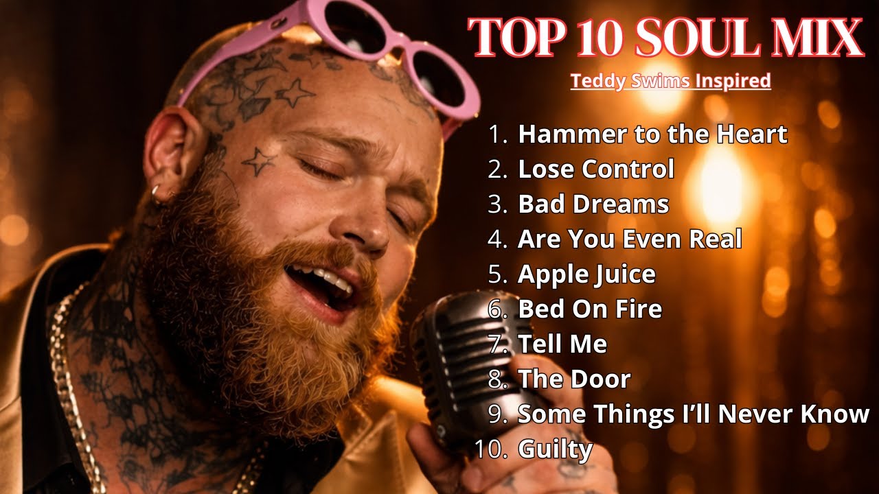 Teddy Swims Inspired Soul Mix 2026 🎤 Top 10 Emotional Songs Playlist