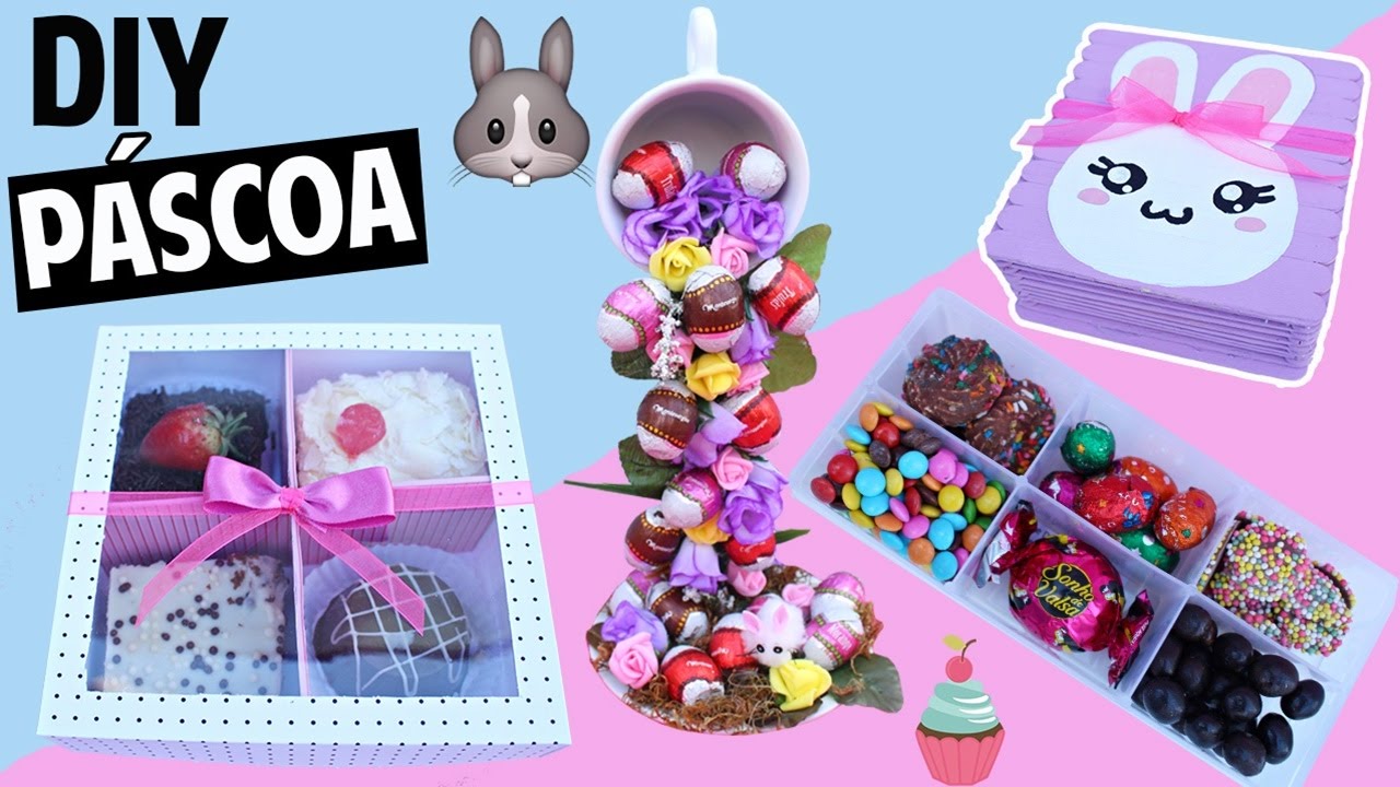 DIY PÁSCOA 2021 - IDEIAS PARA PRESENTES