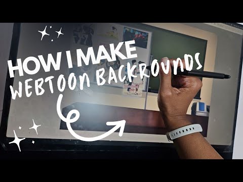 How I Turn 3D models into 2D Backgrounds using Clip Studio Paint! ️ ...