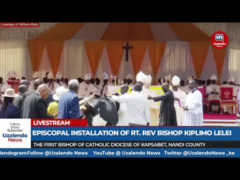 LIVE EPISCOPAL INSTALLATION OF RT REV JOHN K LELEI AS 1ST BISHOP OF KAPSABET DIOCESE