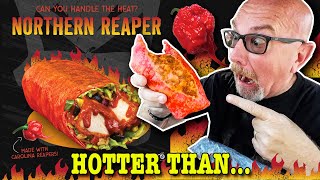 'WARNING!!!' HOTTER Than the One Chip Challenge Burrito • The Northern Reaper